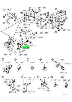 CABLE,T/F GEARSHIFT 2WD & 4WD 2