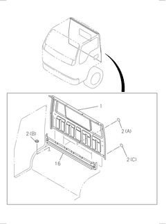 Hinge Frame Bolt