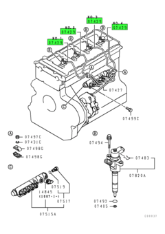 TUBE,FUEL INJECTION 1