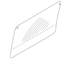 Sliding Door Glass Side Window - Left (XL Cargo Conv)