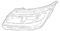 Lamp Composite Headlight - Right, Front