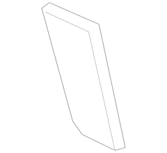 Interior Quarter Panel Trim Access Cover Hole