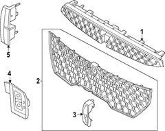 Molding Insert MOULDING - Front