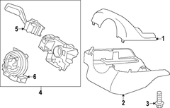 Steering Column Switch Housing