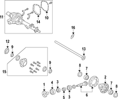 Axle Shaft <br>A bare drive for a Axle, used on vehicles that utilize dependent suspension systems