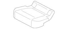 Seat Cover Cushion - Right, Rear (Limited)
