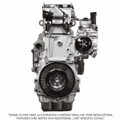 Long Block Engine DD15 14.8L EPA07 with Front Sump