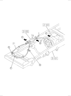 Heater Control Lever