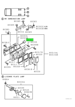 SOCKET,TAIL LAMP 2