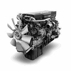 PowerChoice Engine DD15 14.8L EPA07 472900/901 Built to ESN Specification with Jake Brakes