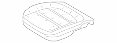 Seat Cushion Foam Pad - Front