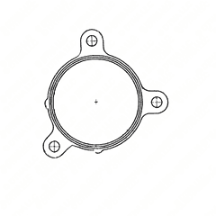 Gasket for EGR Valve S60 14L DDEC V EPA04
