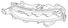 Fog Light Lamp - Right, Front
