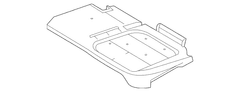 Seat Cushion Pad - Rear