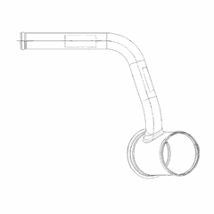 Cold Mixer Section Tube for S60 14L DDEC V EPA04