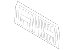 Truck Cab Back Panel - Rear,