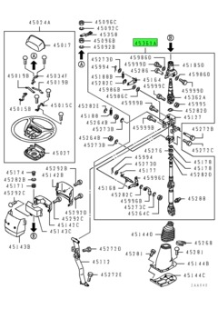 SHAFT ASSY,STEERING 1