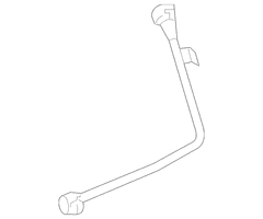 Evaporative Emissions System Lines Fuel Vapour Hose - 2.3L