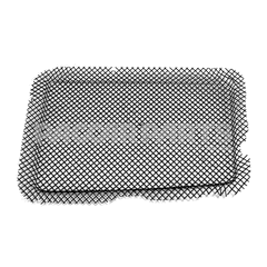 GRILLE-HOOD FRONT MESH BLK ALUM LH
