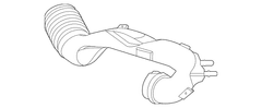 Engine Air Intake Hose