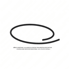 Marine Hose - 7.00 Inch Inner Diameter x 5.00 Inch Length for S60 14L DDEC4