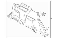 Interior Quarter Panel Trim