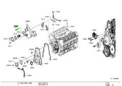 BOLT,WATER PUMP 1