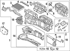 Climate Control Module HVAC <br>Module to functions