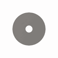Vertical Isolator Washer, 5.25 Diameter