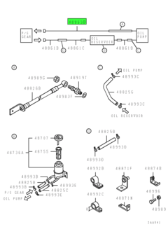 TUBE,P/S OIL PRESSURE 1