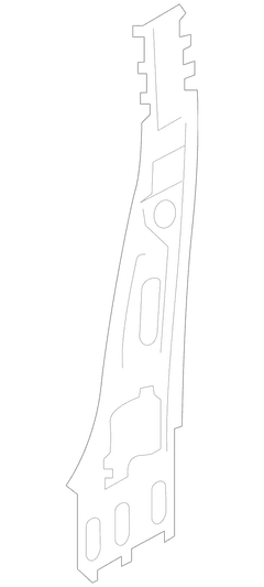 Body B-Pillar B Pillar Panel - Left, Inner