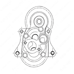 Series 50 Oil Pump Assembly, 12L DDEC IV, Pre-98