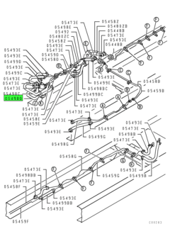 HOSE,FUEL RETURN LINE 1