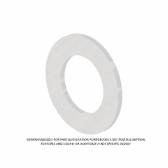 Rear Thrust Bearing Washer - 0.01 Inch Thicker, S60
