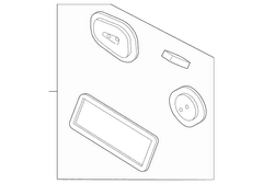 Seal Kit Instrument Panel Air Duct