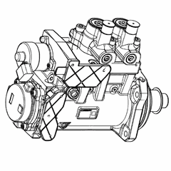 High-Pressure Transfer Pump with Fuel Pump for CL6 DD16