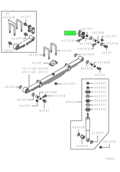 MC092651 Mitsubishi FUSO | Front Suspension Spring Shackle | Source One ...
