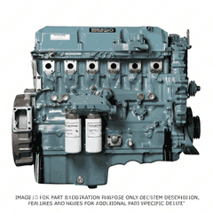 Long Block Plus - S60, 67GKXX, 12.7L, DDEC III, Pre-98 1681