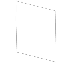 Interior Quarter Panel Trim Load Compartment - Left