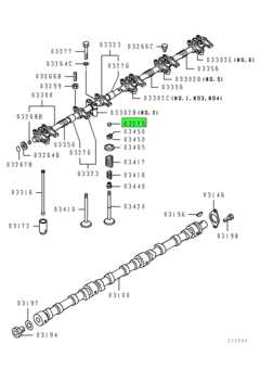 CAP,VALVE GEAR TRAIN 1