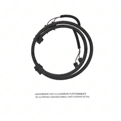 Engine Harness Assembly, EDU to Injector, S60 DDEC V