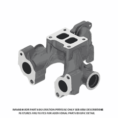 One-Piece Center Exhaust Manifold