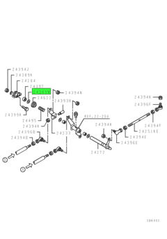 WASHER,GEARSHIFT LINK 1