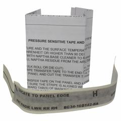 Trim Stripe Tape Decal - Right, Front