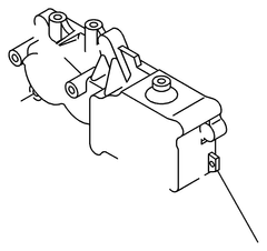 Engine Compartment Support Bracket