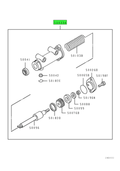 CYLINDER ASSY,EXHAUST BRAKE CONTROL 1