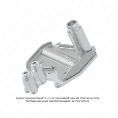 Fuel Cooler Bypass Plate Kit