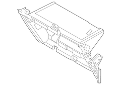Glove Box Housing Instrument Panel