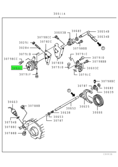 ACTUATOR,T/F GEARSHIFT 4WD RAIL 1