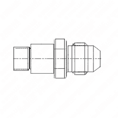 Fitting for S60 Turbo Vent and Pneumatic EGR Valve Actuator